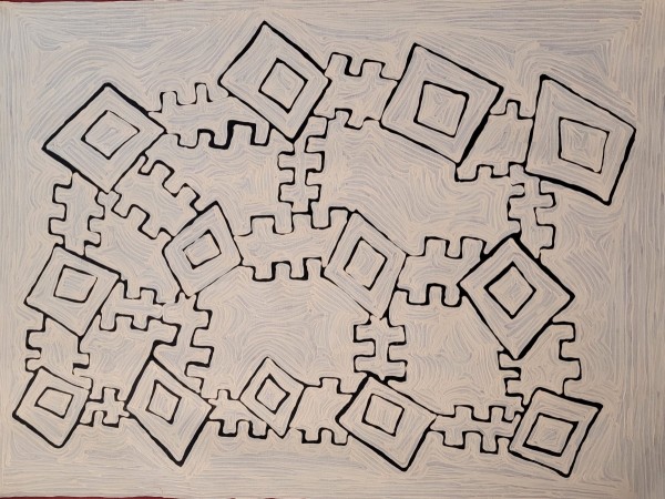 Salt Lake site of Lake Mackay